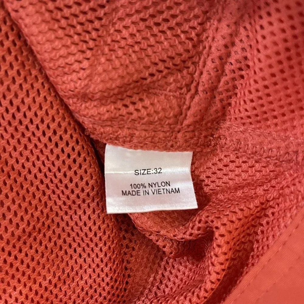 Reel Legends Hybrid Shorts Mens‎ Size 32 Red Orange Casual